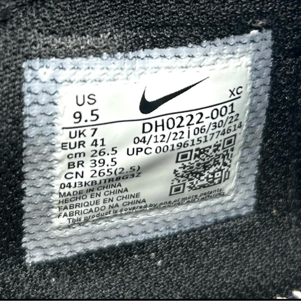 Nike Court Air Zoom NXT Shoes Women 9.5 Dark Gray and Pink Tennis Sneakers - Picture 10 of 10